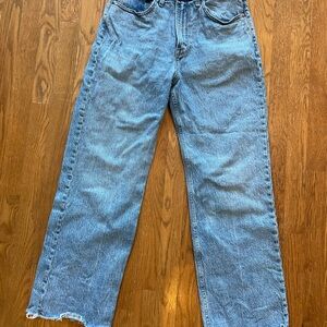 Abercrombie & Fitch Straight Leg Light Blue Jeans